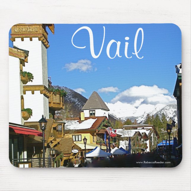 Colorado Skiing Mouse Pad (Front)