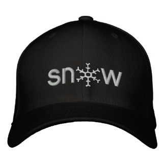 Colorado Snow Embroidered Hat
