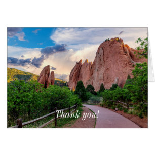 Colorado South Gateway Morning Thank You Card