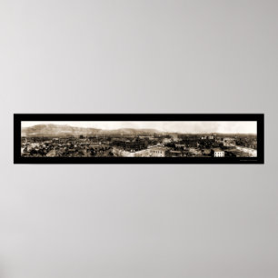 Colorado Springs Business Photo 1913 Poster