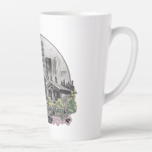 Colorado Springs City Colorado State USA Latte Mug