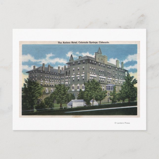 Colorado Springs, Colorado 2 Postcard (Front)