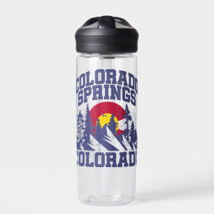 Colorado Springs,Colorado Water Bottle