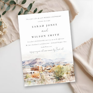 Colorado Springs, Colorado  Wedding Anniversary  Invitation