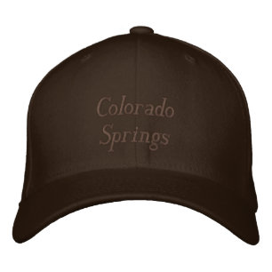 Colorado Springs Embroidered Hat
