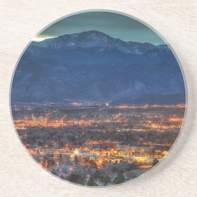 Colorado Springs Lights Coaster (Front)