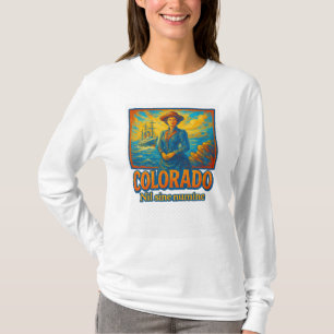 Colorado State Artistic T-Shirt – Oil Paint...