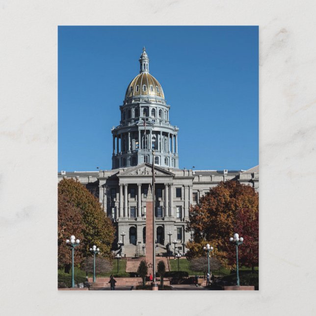 Colorado State Capitol Building - 2015 Postcard (Front)