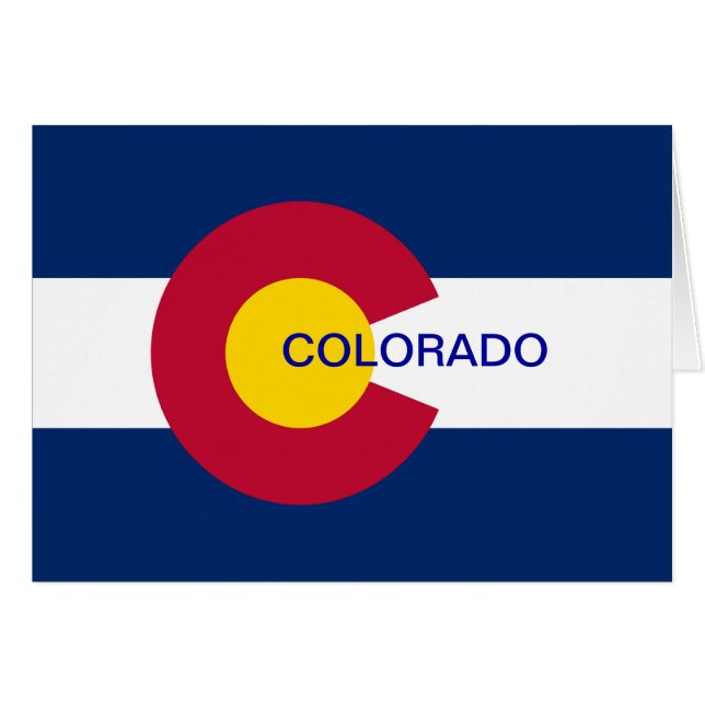 Colorado State Flag (Front Horizontal)