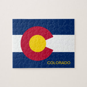 Colorado State Flag 8x10 Jigsaw Puzzle