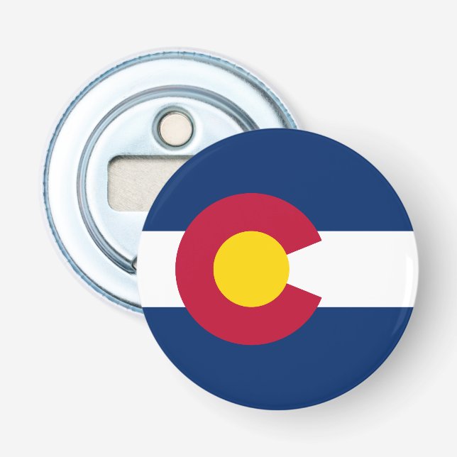 Colorado State Flag Bottle Opener (Front)