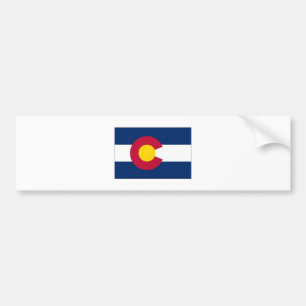 Colorado State Flag Bumper Sticker