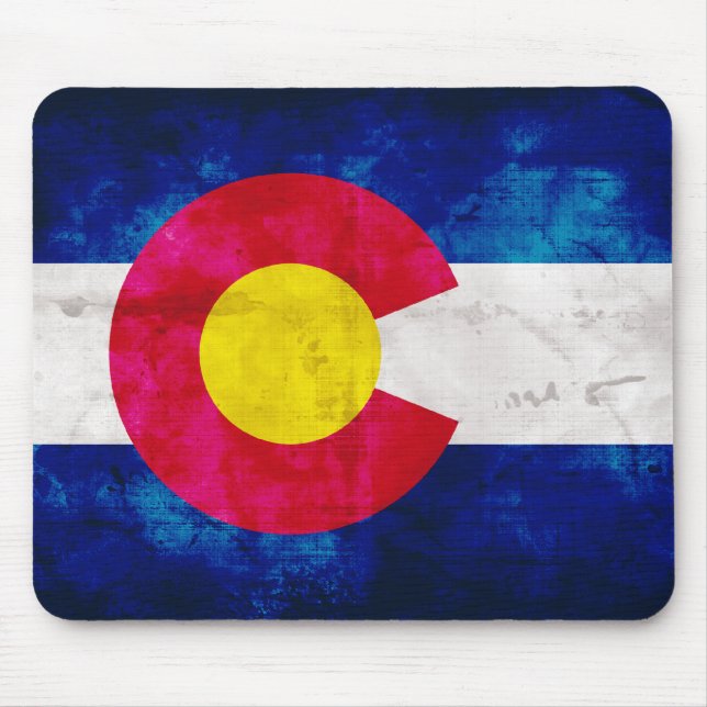 Colorado State Flag Mouse Pad (Front)