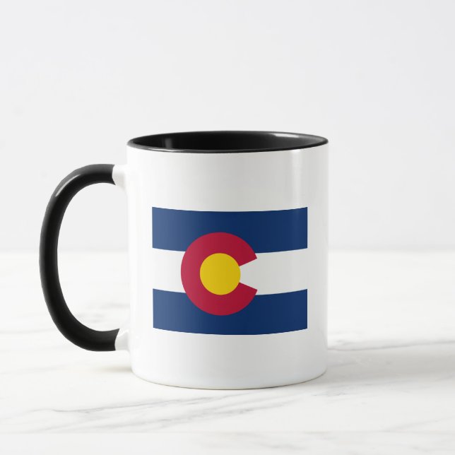 Colorado State Flag Mug (Left)