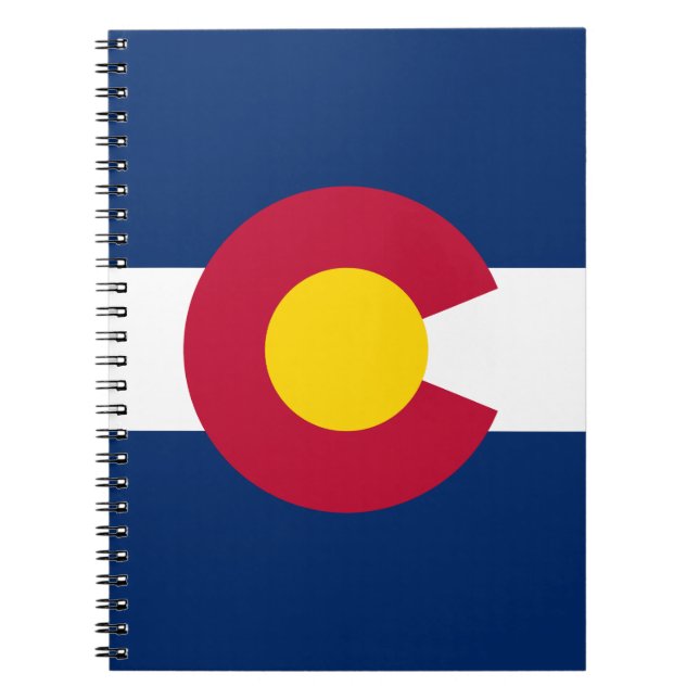 Colorado State Flag Notebook (Front)