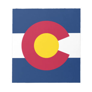 Colorado State Flag Notepad