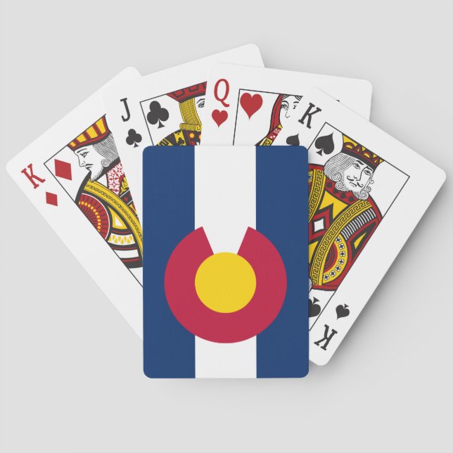 Colorado State Flag Playing Cards (Back)