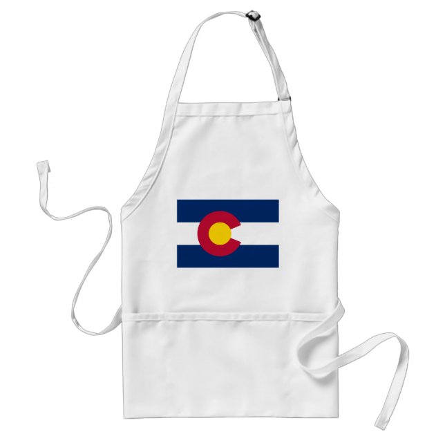Colorado State Flag Standard Apron (Front)