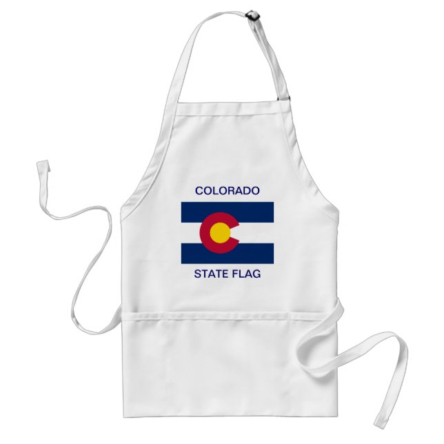 Colorado State Flag Standard Apron (Front)