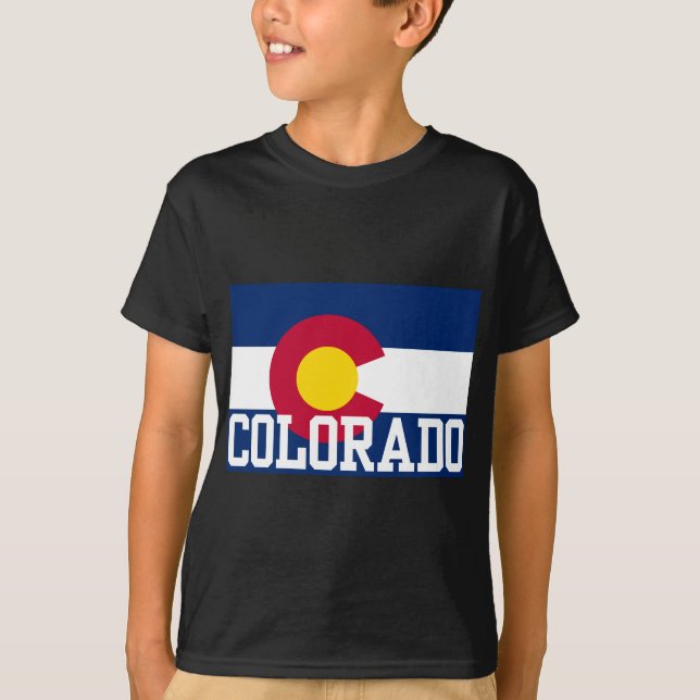 Colorado State Flag T-Shirt (Front)