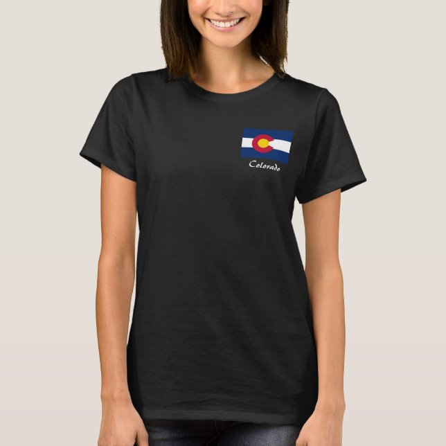 Colorado State Flag  T-Shirt (Front)