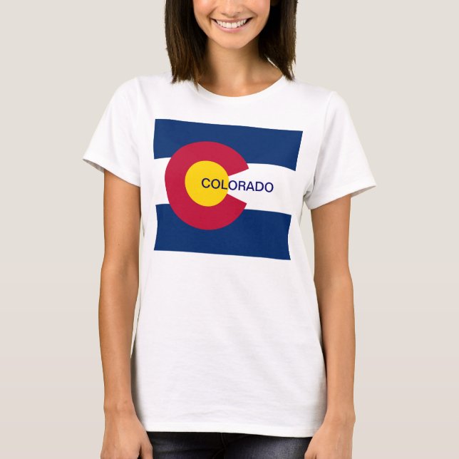 Colorado State Flag T-Shirt (Front)