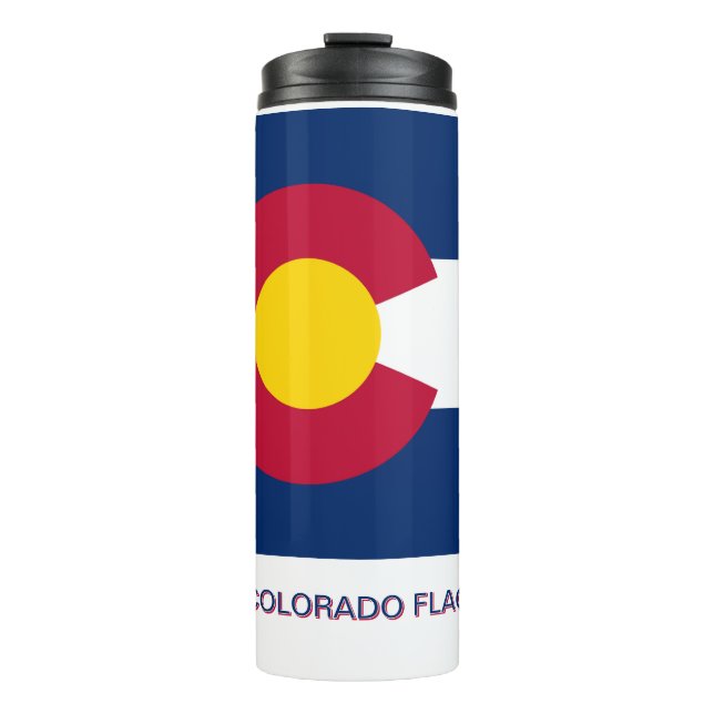 Colorado State Flag Thermal Tumbler (Front)