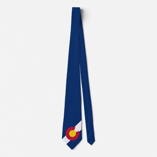 Colorado State Flag Tie (Front)