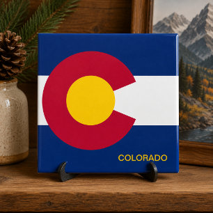 Colorado State Flag Tile