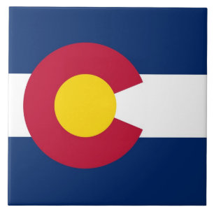 Colorado State Flag Tile