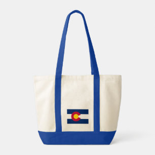 Colorado State Flag Tote Bag