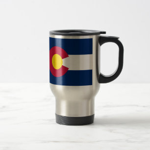 Colorado State Flag Travel Mug