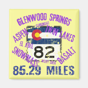 Colorado State Highway 82 Magnet