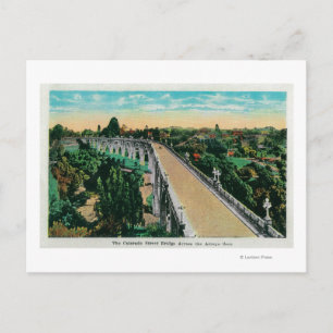 Colorado Street Bridge Across the Arroyo Seco Postcard