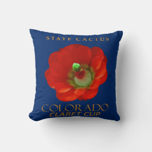 Colorado Territory Cactus The Claret Cup Cactus Cushion