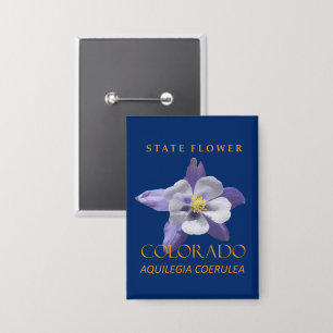 Colorado Territory Flower Blue Aquilegia coerulea