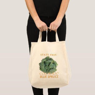 Colorado Territory Tree The Blue Spruce Tote Bag
