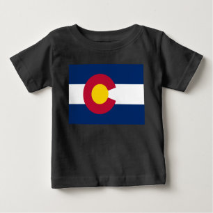 Colorado: The Centennial US State Flag Baby T-Shirt