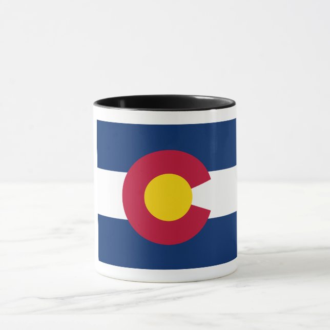 Colorado: The Centennial US State Flag Mug (Center)
