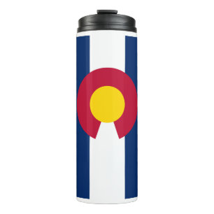 Colorado: The Centennial US State Flag Thermal Tumbler