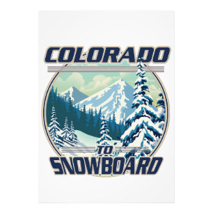 Colorado To Snowboard Photo Print