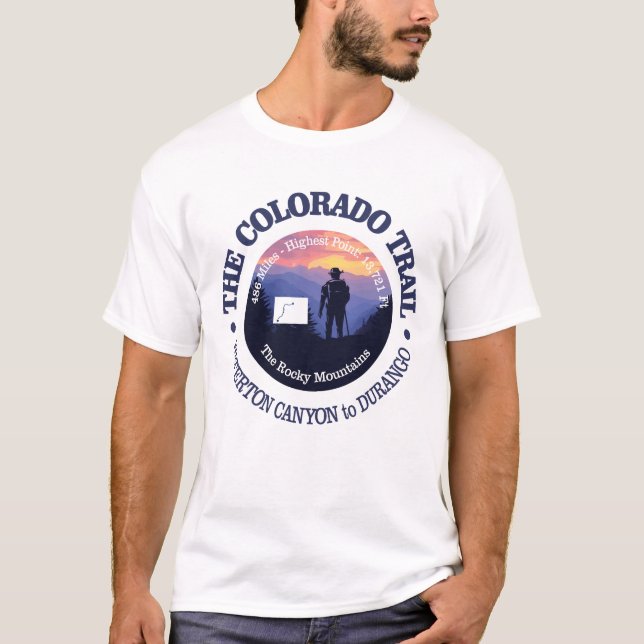 Colorado Trail (rd2) T-Shirt (Front)