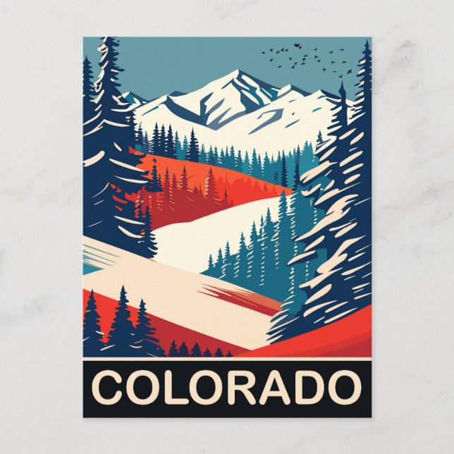 Colorado, Travel Postcard (Front)
