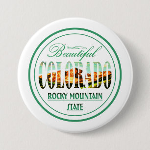 Colorado USA 7.5 Cm Round Badge