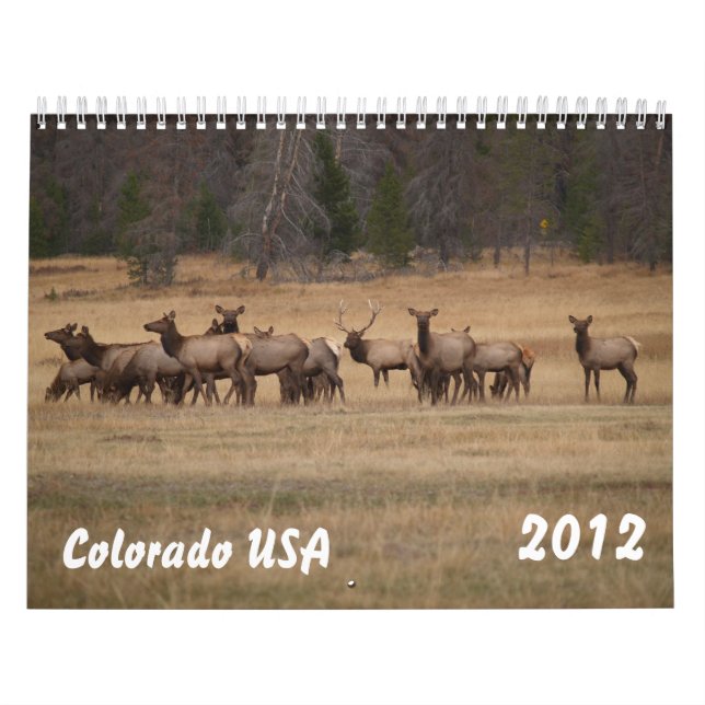Colorado USA Calendar (Cover)