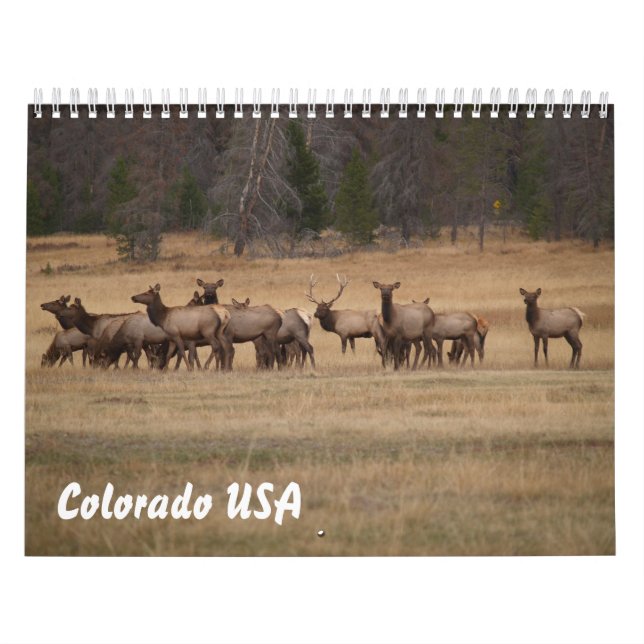 Colorado USA Calendar (Cover)
