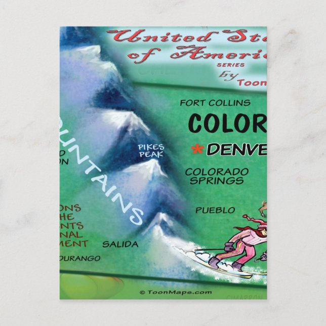 Colorado USA Card (Front)