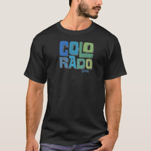 Colorado USA Colourful Colorado Clothing T-Shirt