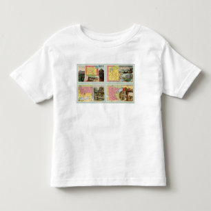Colorado, Utah, Montana, Minnesota Toddler T-Shirt