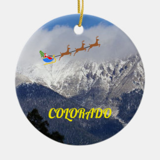 Colorado Vacation Christmas Ornament 